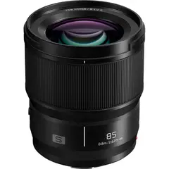 PANASONIC - Lumix S 85mm f/1.8 Lente Caja Blanca - Negro
