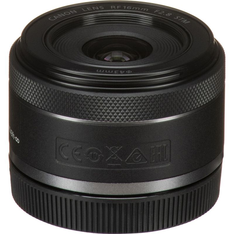 CANON - Canon RF 16mm f/2.8 STM Lente - Negro