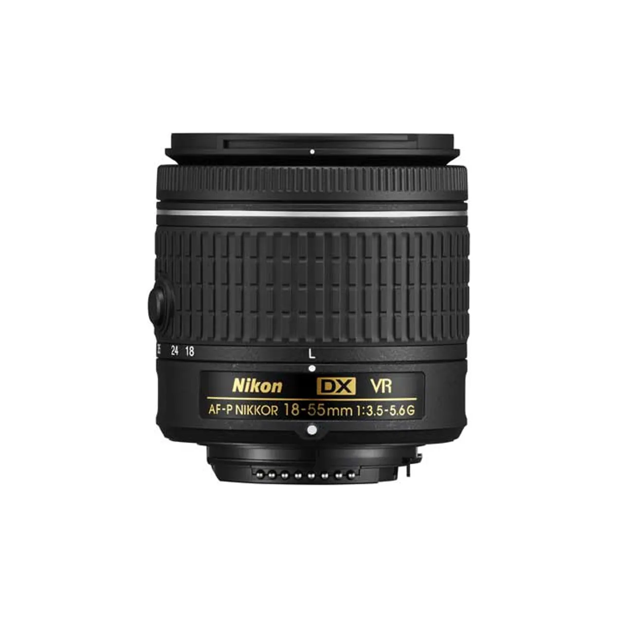 NIKON - Nikon AF-P DX NIKKOR 18-55mm f/3.5-5.6G VR Lente (Sin Caja Original) - Negro