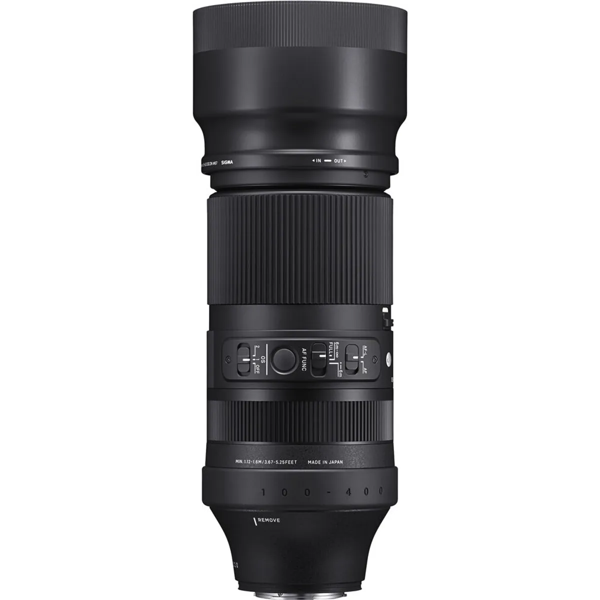 SIGMA - Sigma 100-400mm f/5-6.3 DG DN OS Contemporánea Lente Para Fuji X - Negro