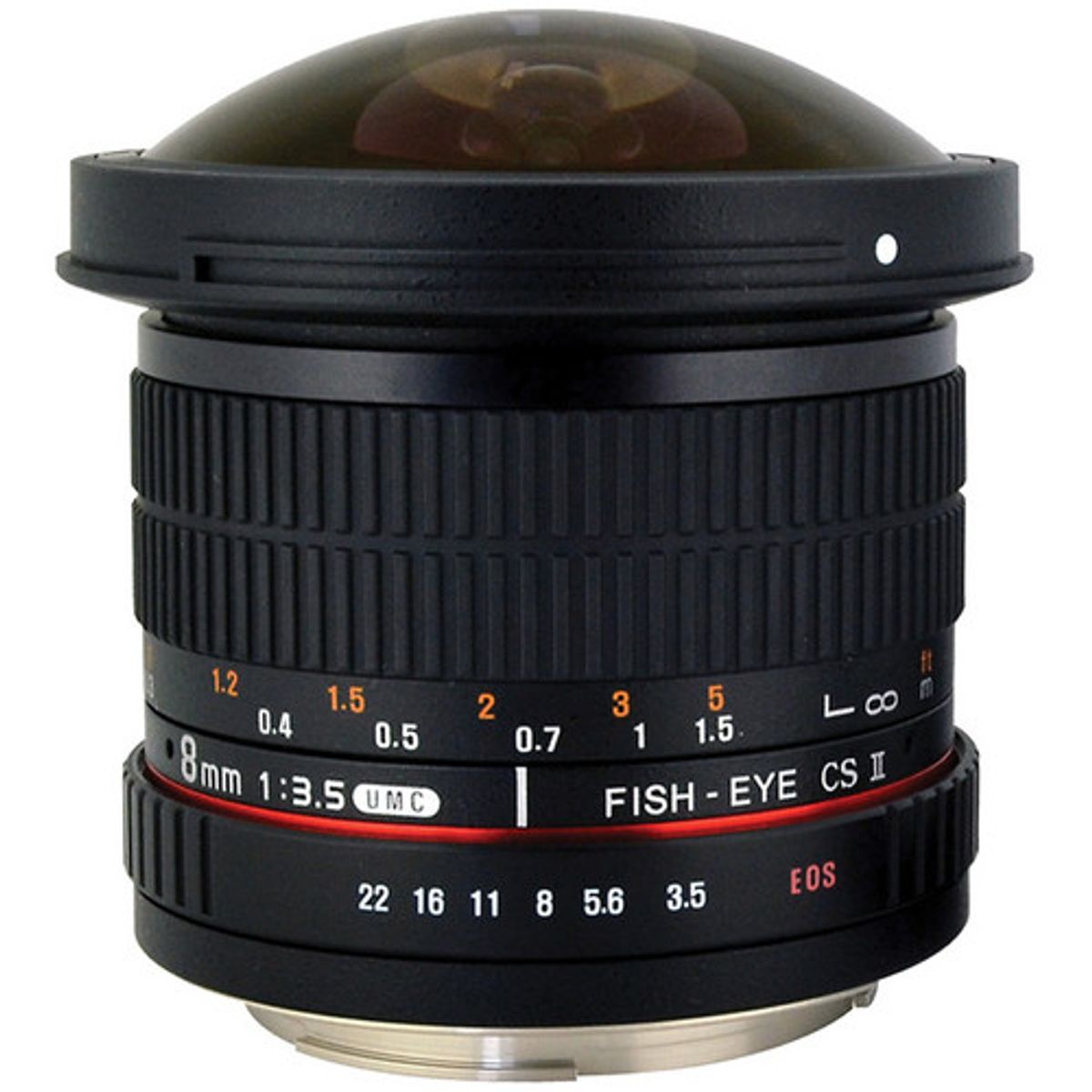 SAMYANG - Samyang Rokinon 8mm f/3.5 HD UMC CS II Lente Para Canon - Negro