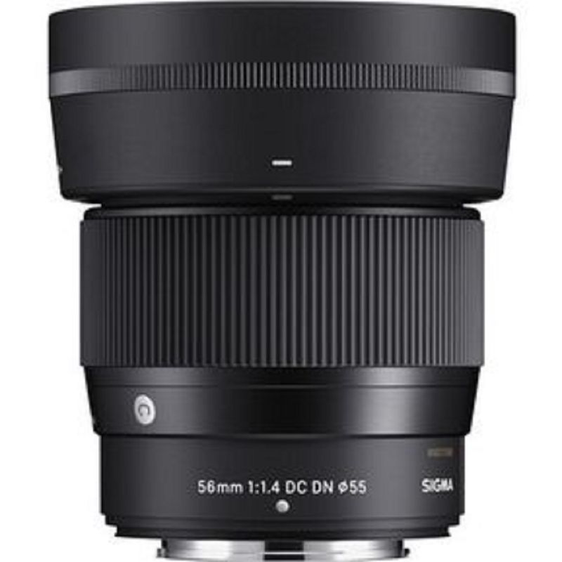 SIGMA - Sigma 56mm f/1.4 DC DN Contemporáneo Lente Para Fuji X - Negro