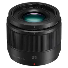 PANASONIC - Lumix G 25mm f/1.7 ASPH Lente - Negro