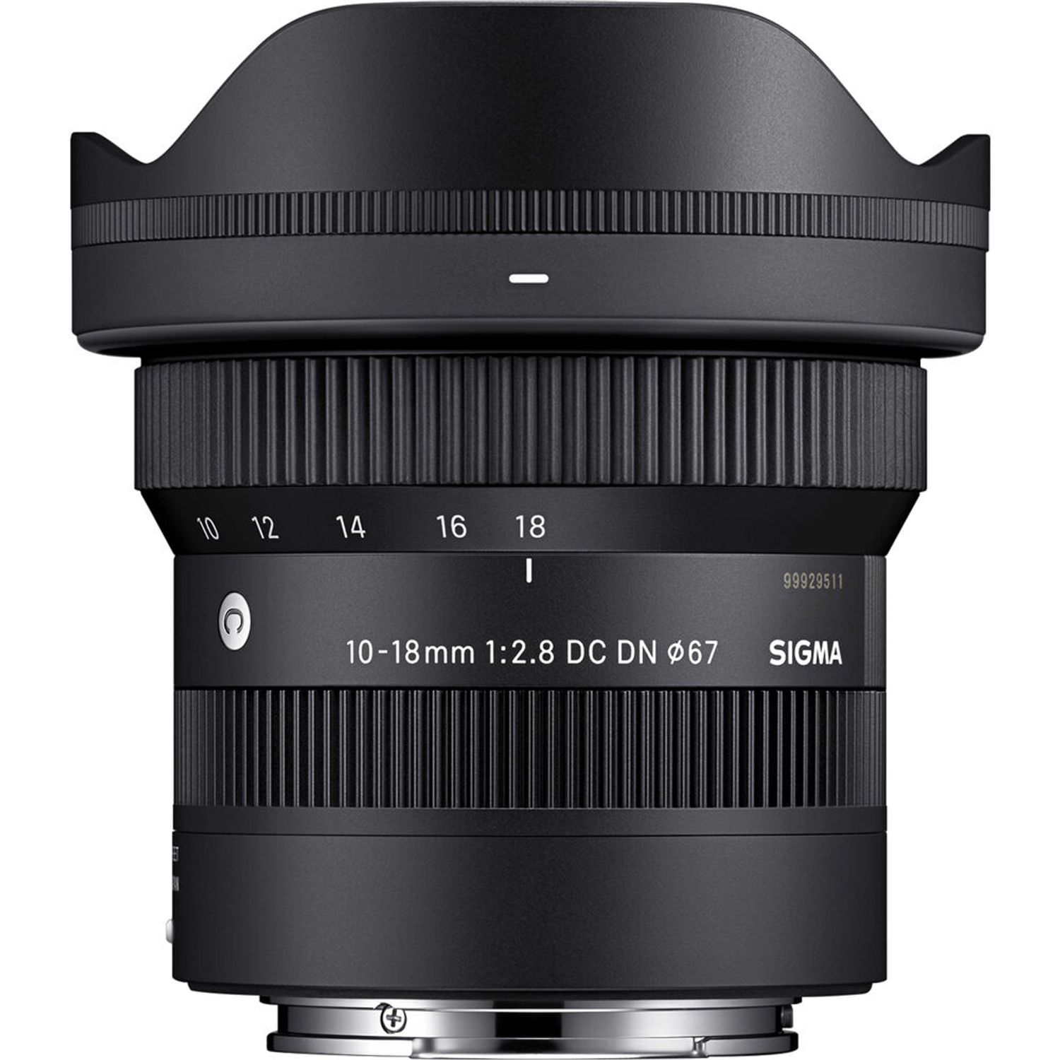 Sigma 10-18mm　F2.8 DC DN SIGMA Sigma 10-18mm f/2.8 DC DN Contemporánea Lente Para Sony E