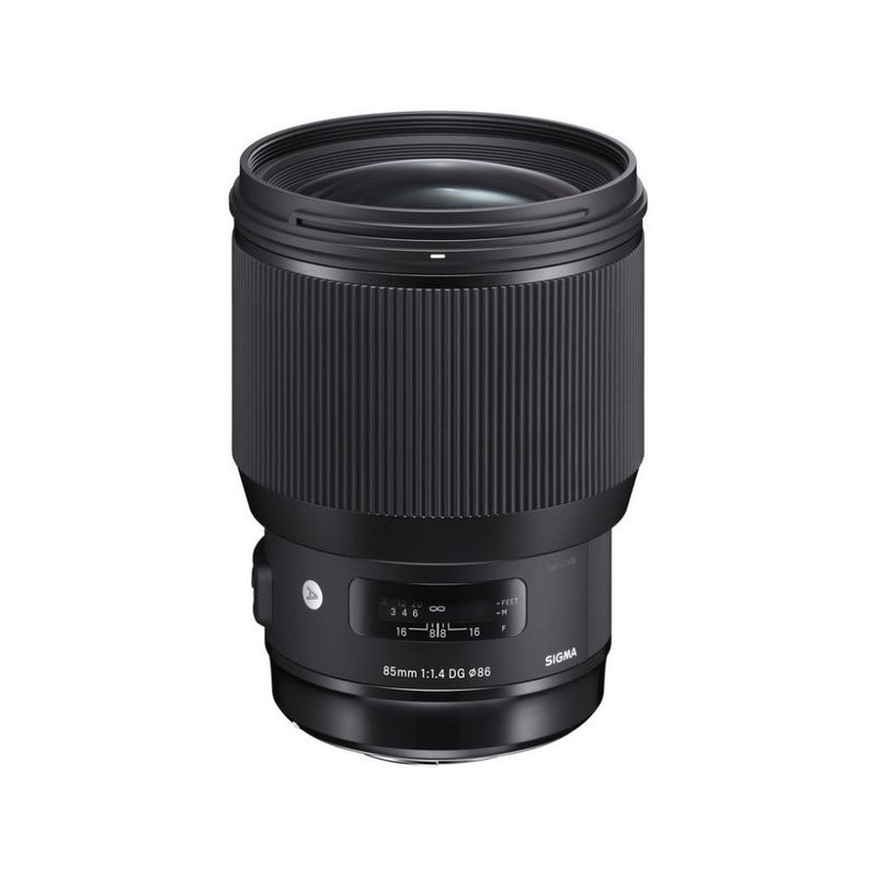 SIGMA - Sigma 85mm f/1.4 DG HSM Art Lente Para Nikon F - Negro