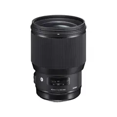 SIGMA - 85mm f/1.4 DG HSM Art Lente Para Nikon F - Negro