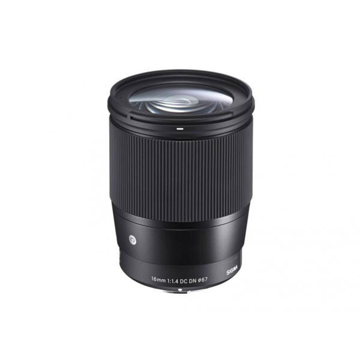 SIGMA - Sigma 16mm f14 DC DN Contemporary Lente Canon EF-M - Negro