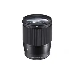 SIGMA - 16mm f/1.4 DC DN Contemporary Lente Para Canon EF-M - Negro