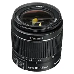 CANON - EF-S 18-55mm f/3.5-5.6 IS II Lente Caja Blanca - Negro