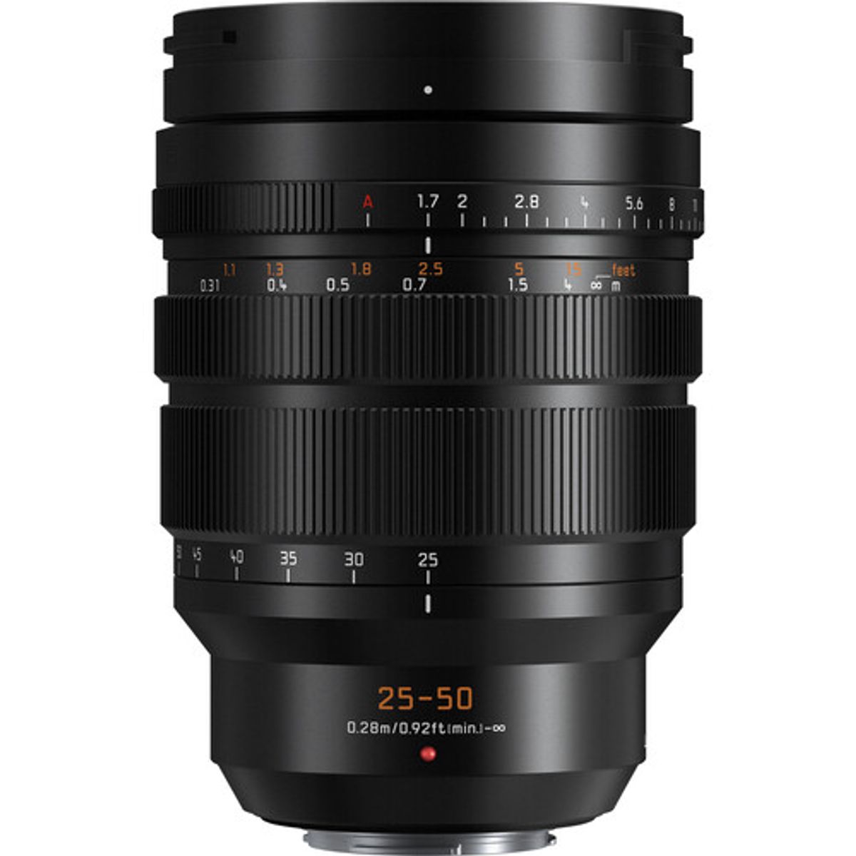 PANASONIC - Panasonic Leica DG Vario-Summilux 25-50mm f/1.7 ASPH. Lente - Negro