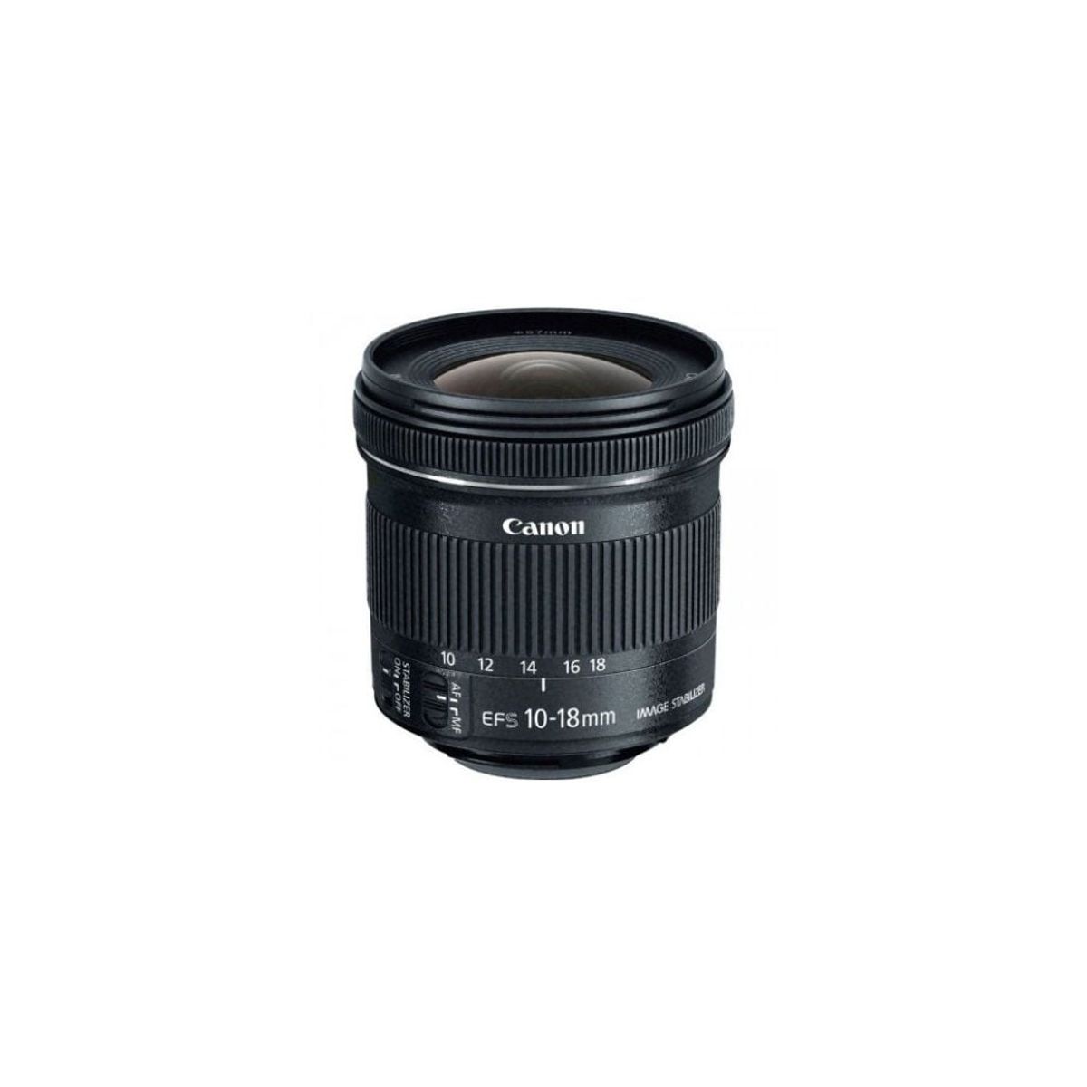 CANON - Canon EF-S 10-18mm f/4.5-5.6 IS STM Lente - Negro