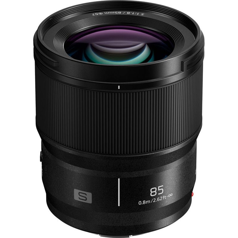 PANASONIC - Panasonic Lumix S 85mm f/1.8 Lente - Negro