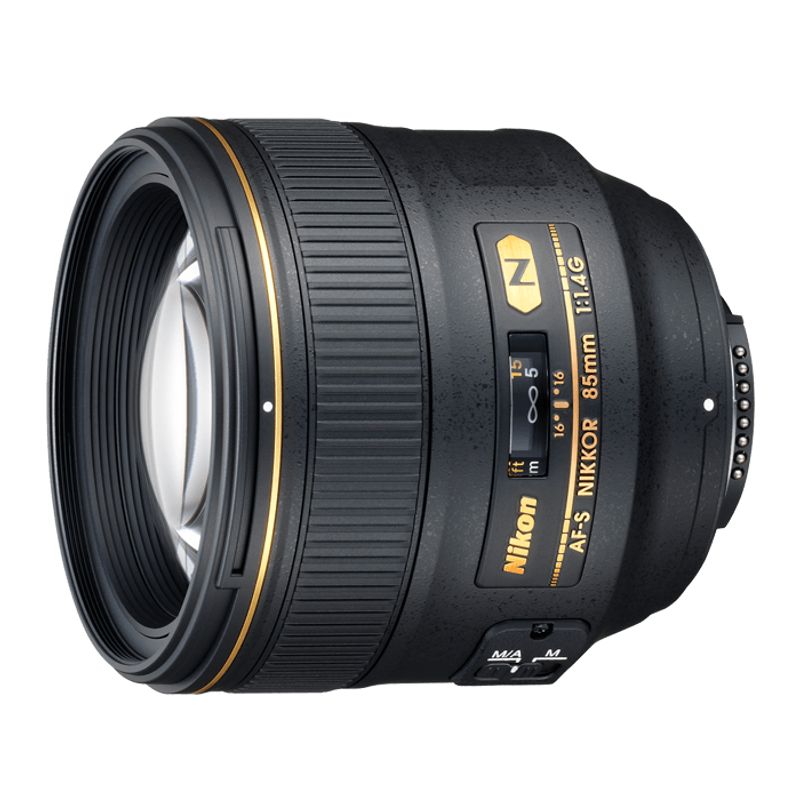 NIKON - Nikon AF-S NIKKOR 85mm f/1.4G Lente - Negro