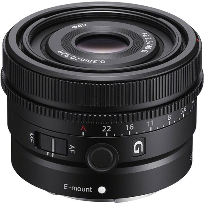 SONY - Sony FE 40mm f/2.5 G Lens - Negro