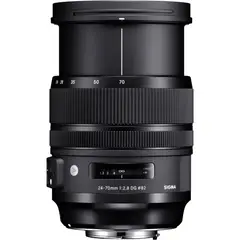 SIGMA - 24-70mm f/2.8 DG OS HSM Art Lente Para Nikon F - Negro