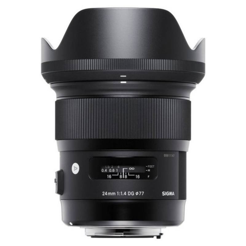 SIGMA - Sigma 24mm f/1.4 DG HSM Art Lente Para Canon EF - Negro