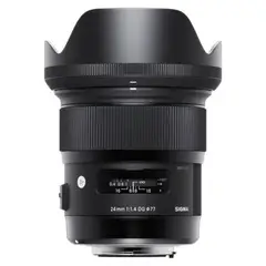 SIGMA - 24mm f/1.4 DG HSM Art Lente Para Canon EF - Negro