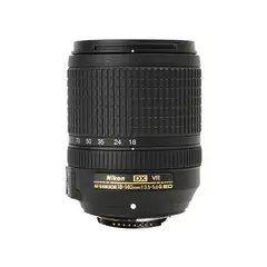 NIKON - AF-S DX Nikkor 18-140mm f/3.5-5.6G ED VR Lente Caja Blanca -Negro