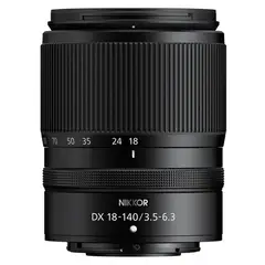 NIKON - Nikkor Z DX 18-140mm f/3.5-6.3 VR Lente - Negro