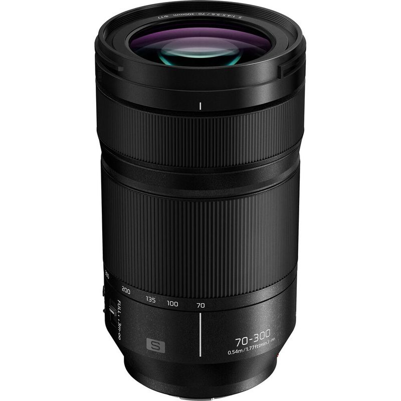 PANASONIC - Panasonic Lumix S 70-300mm f/4.5-5.6 MACRO OIS Lente - Negro