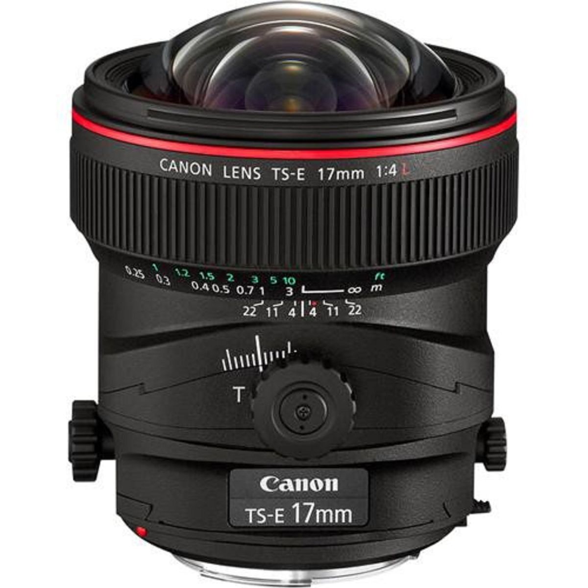 CANON - Canon TS-E 17mm f/4.0L Tilt-Shift Lente - Negro