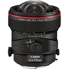 CANON - TS-E 17mm f/4.0L Tilt-Shift Lente - Negro