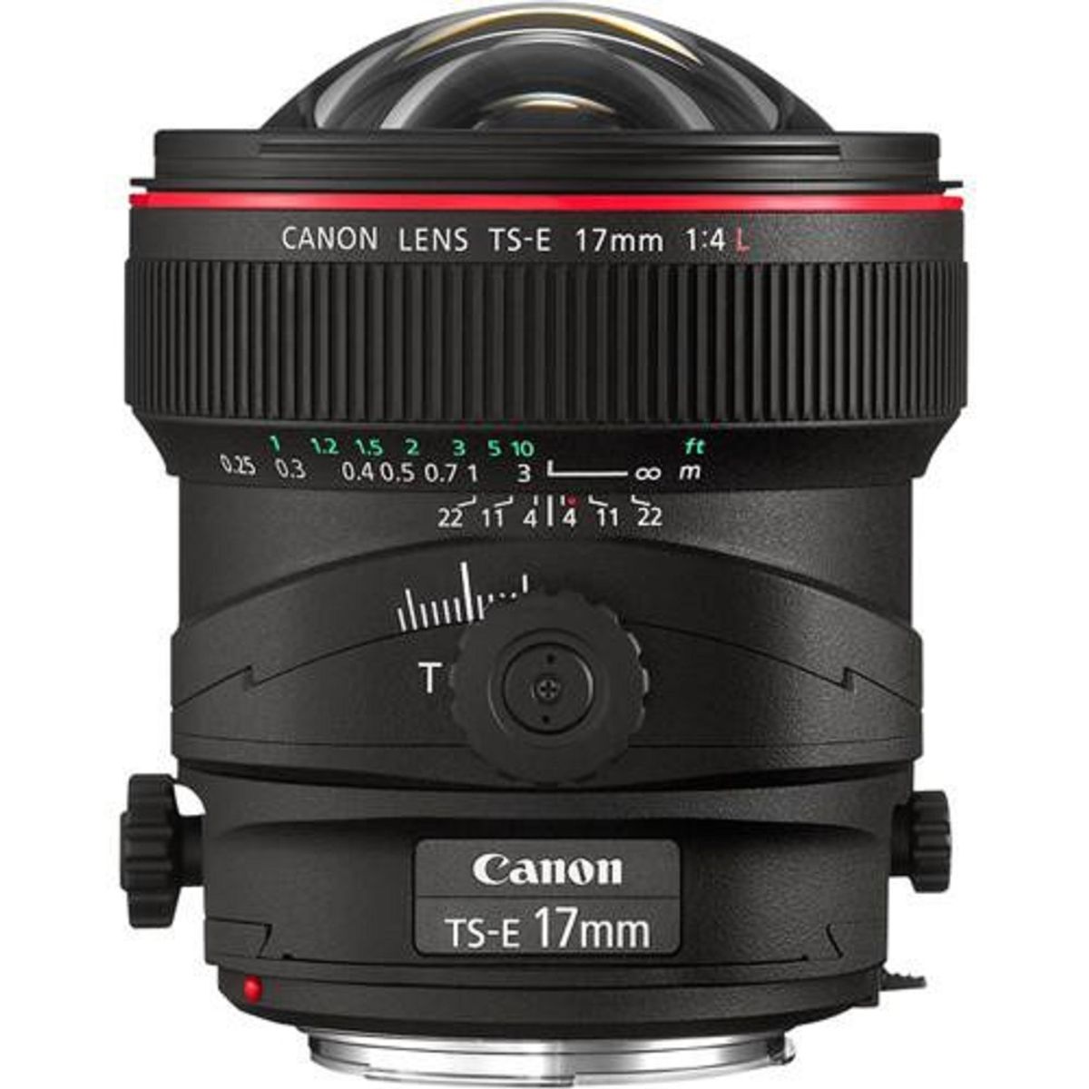CANON - Canon TS-E 17mm f/4.0L Tilt-Shift Lente - Negro