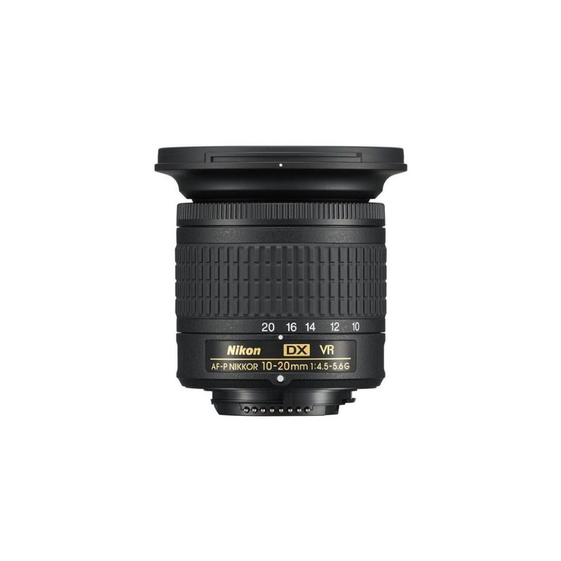 NIKON - Nikon AF-P DX Nikkor 10-20mm f/4.5-5.6G VR Lente - Negro