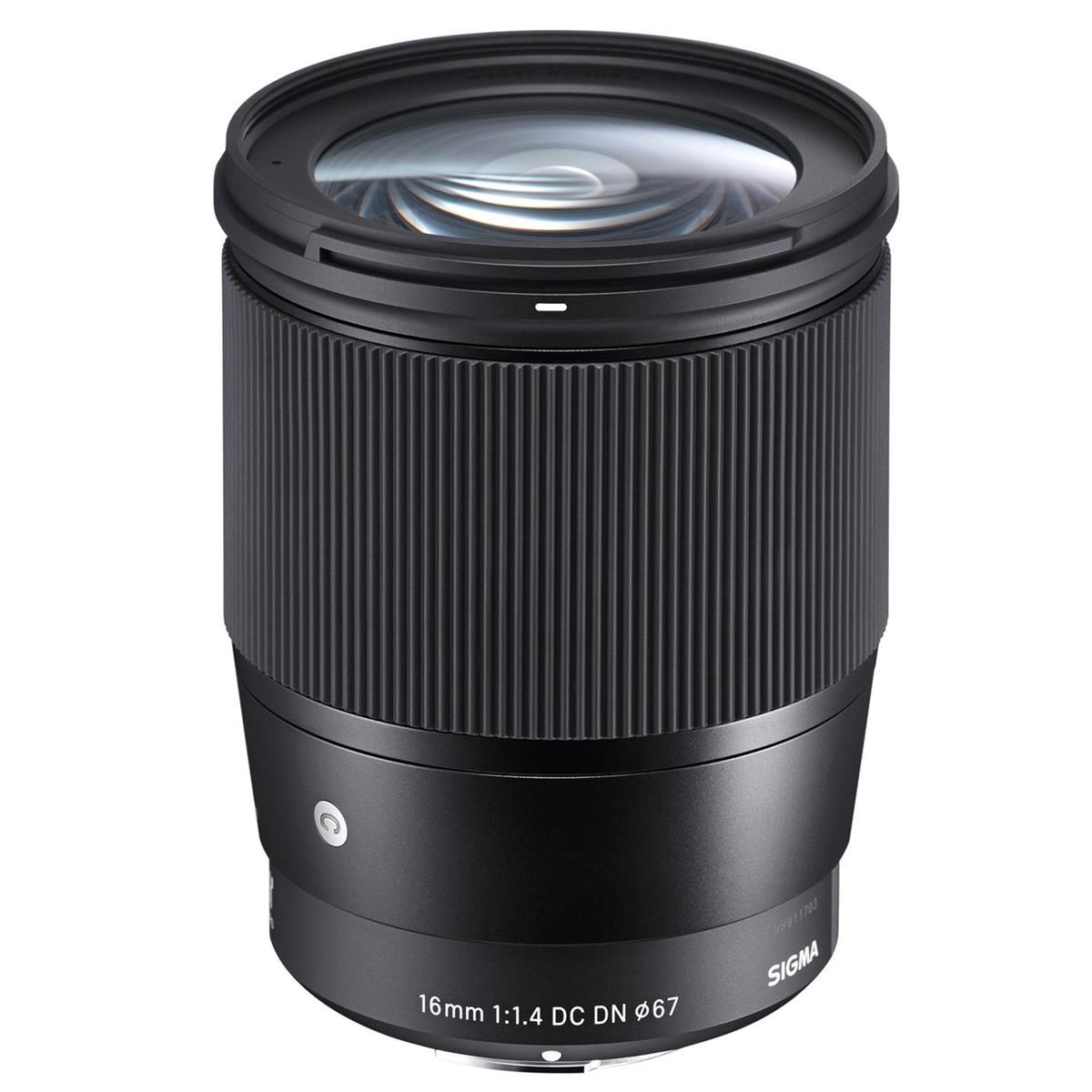 SIGMA - Sigma 16mm f/1.4 DC DN Contemporary Lente Para M4/3 - Negro