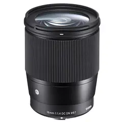 SIGMA - 16mm f/1.4 DC DN Contemporary Lente Para M4/3 - Negro