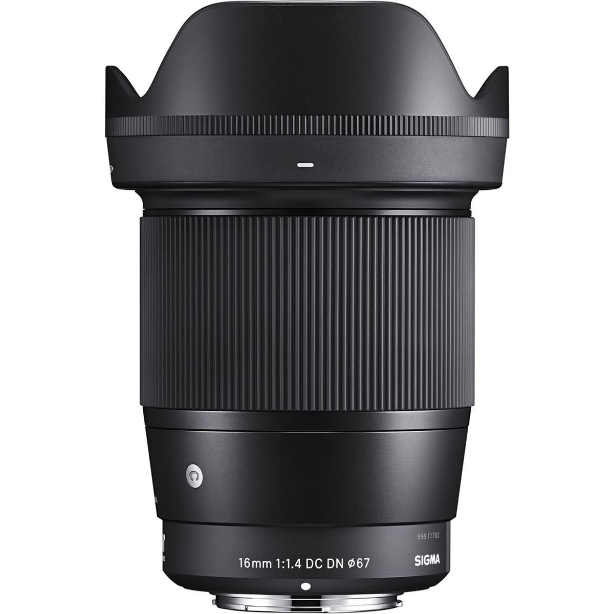 SIGMA - Sigma 16mm f/1.4 DC DN Contemporary Lente Para M4/3 - Negro