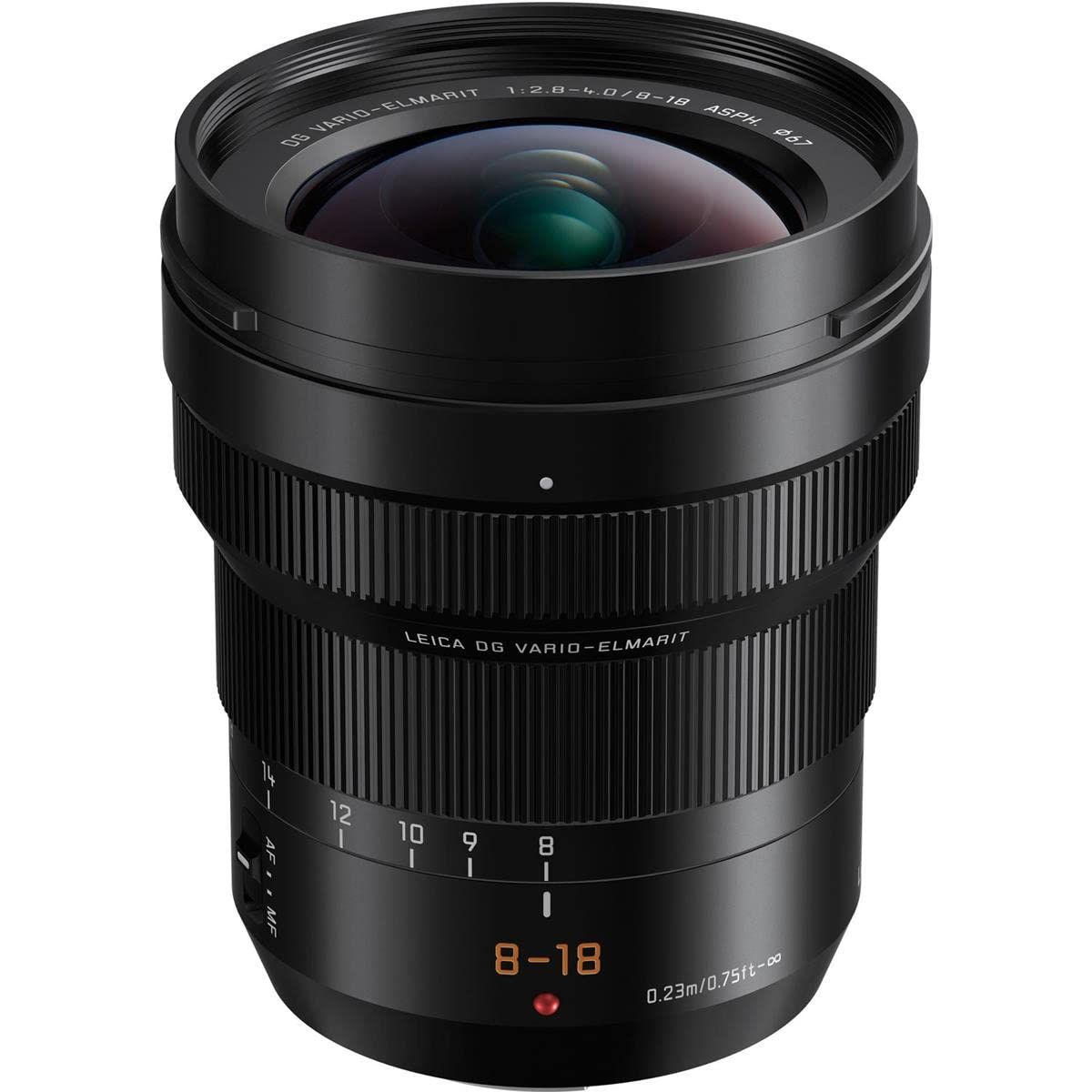 PANASONIC - Panasonic Leica DG Vario-Elmarit 8-18mm f28-4 ASPH Lente - Negro