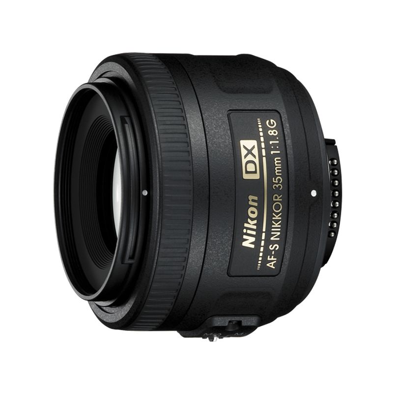 NIKON - Nikon AF-S DX NIKKOR 35mm f/1.8G Lente - Negro