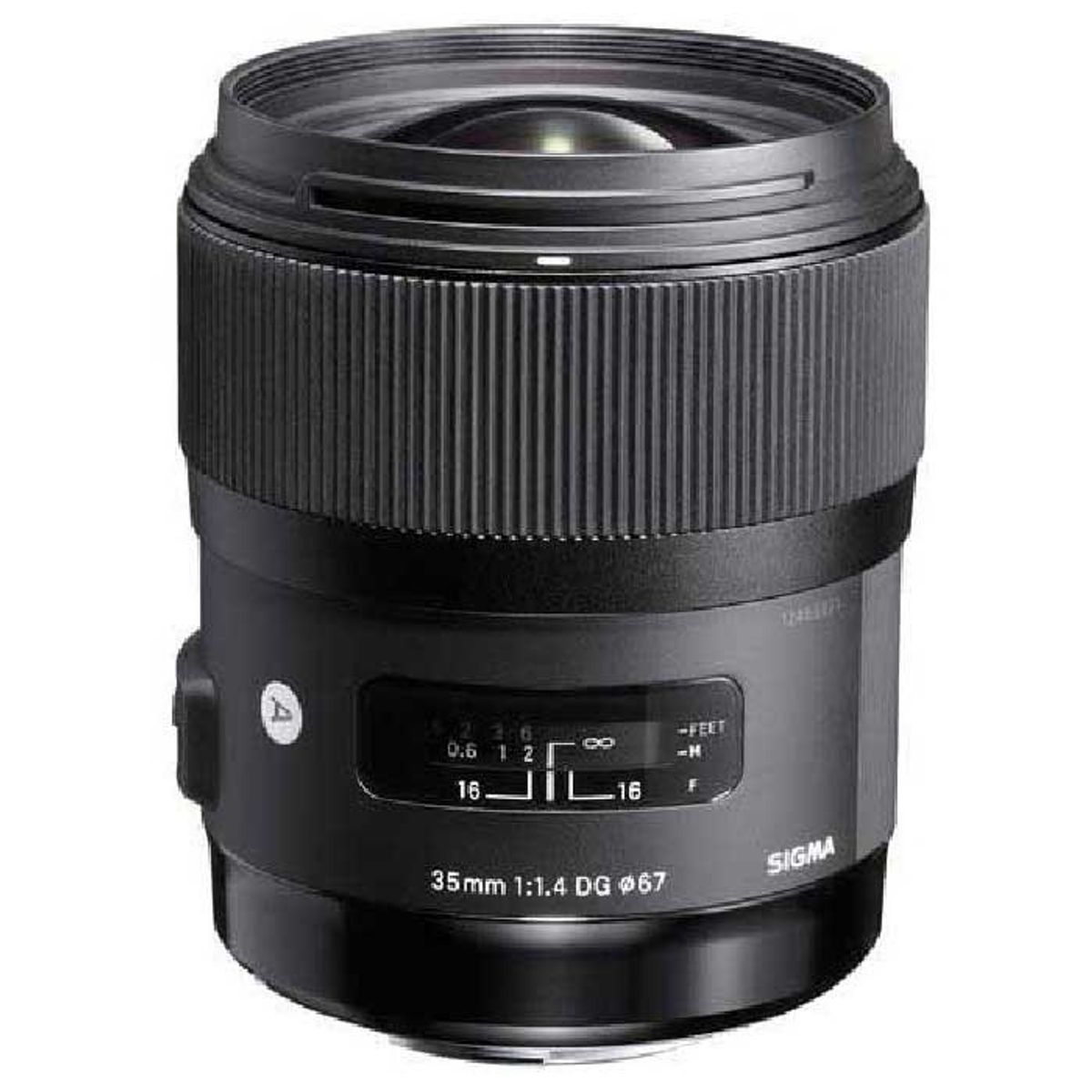 SIGMA - Sigma 35mm f/1.4 DG HSM Art Lente Para Nikon F - Negro