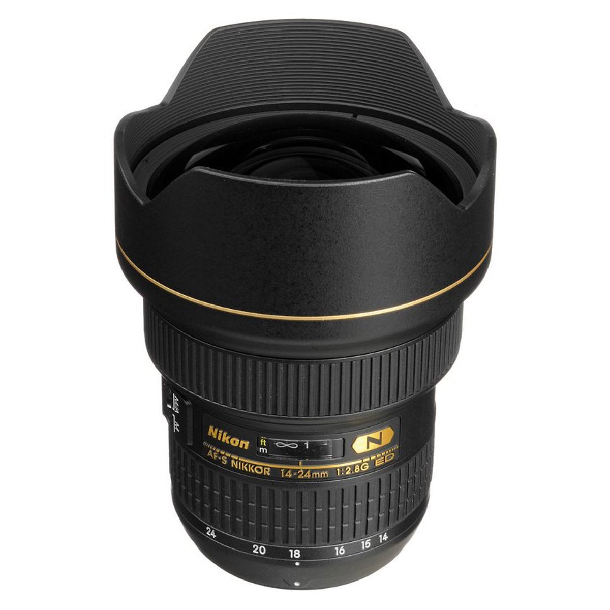 NIKON - Nikon AF-S NIKKOR 14-24mm f28G ED Lente - Negro