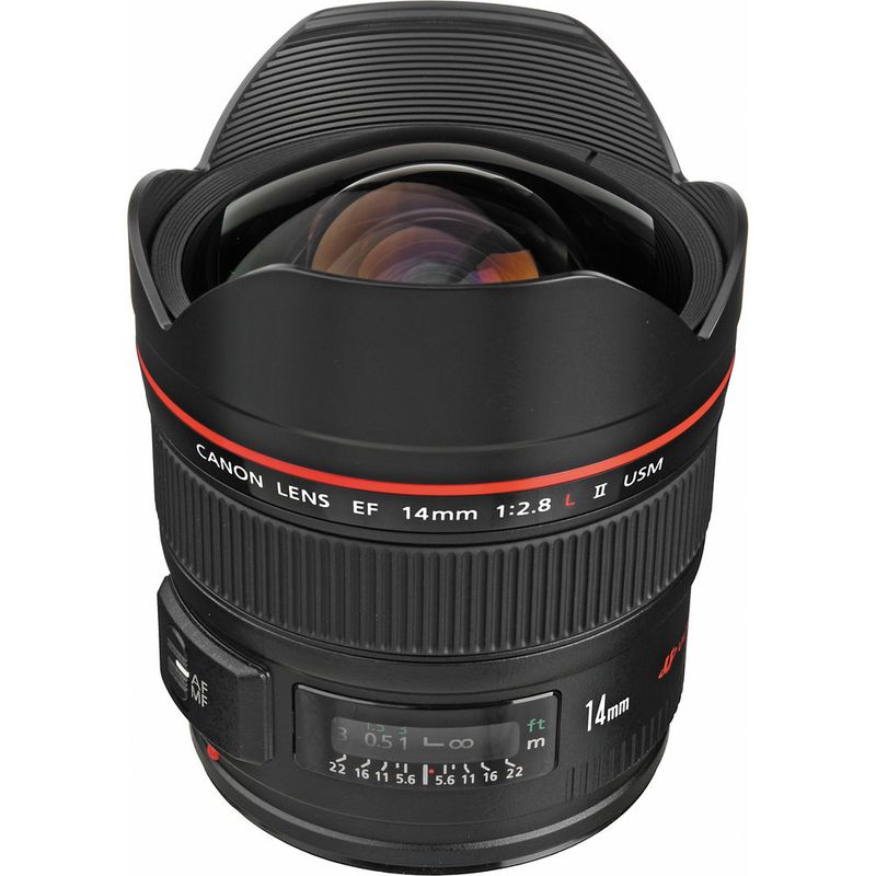 CANON - Canon EF 14mm f/2.8L II USM Lente - Negro