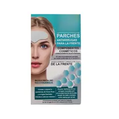 GENERICO - 6 Parches Antiarrugas Para La Frente Microcristalino