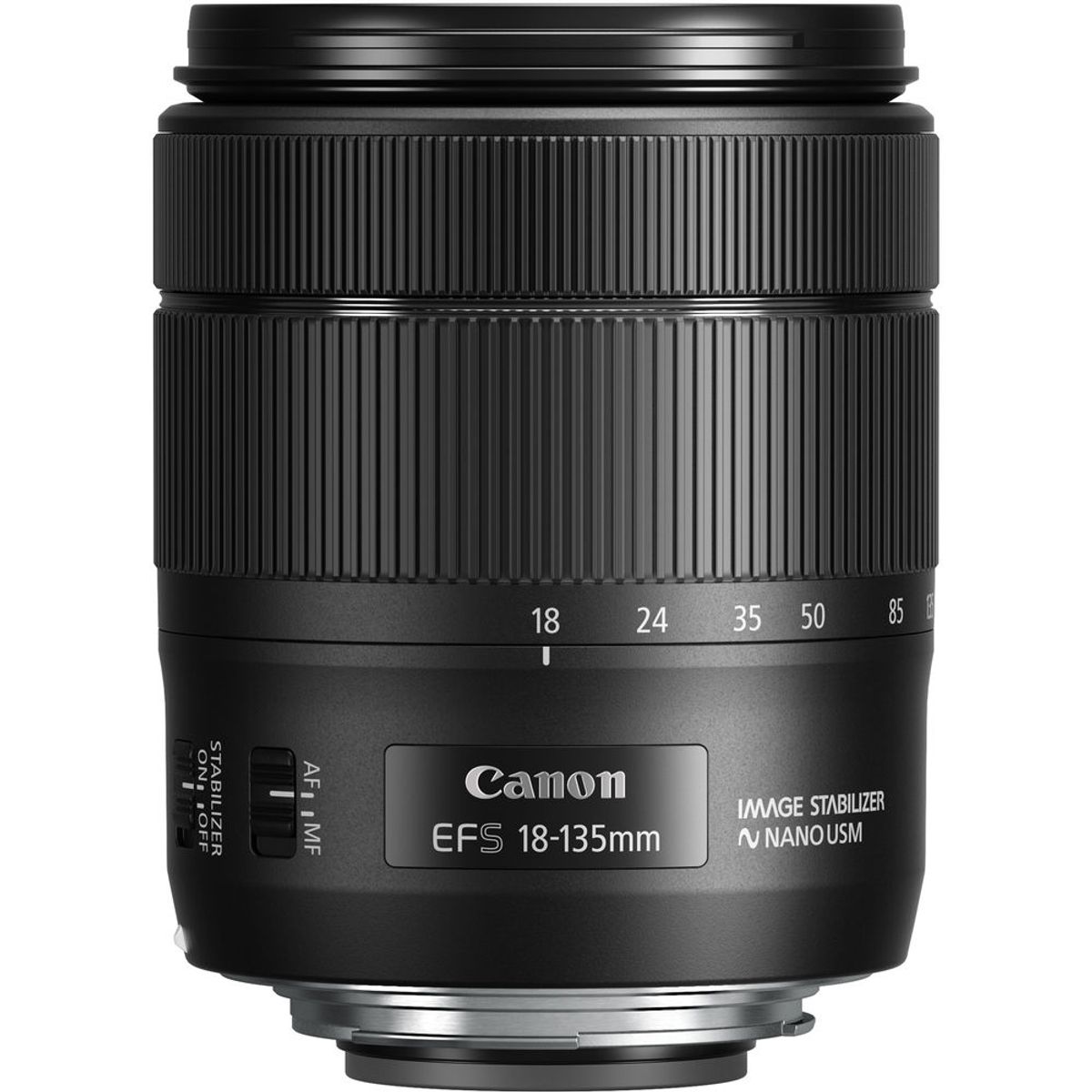 CANON - Canon EF-S 18-135mm f/3.5-5.6 IS USM Lente - Negro