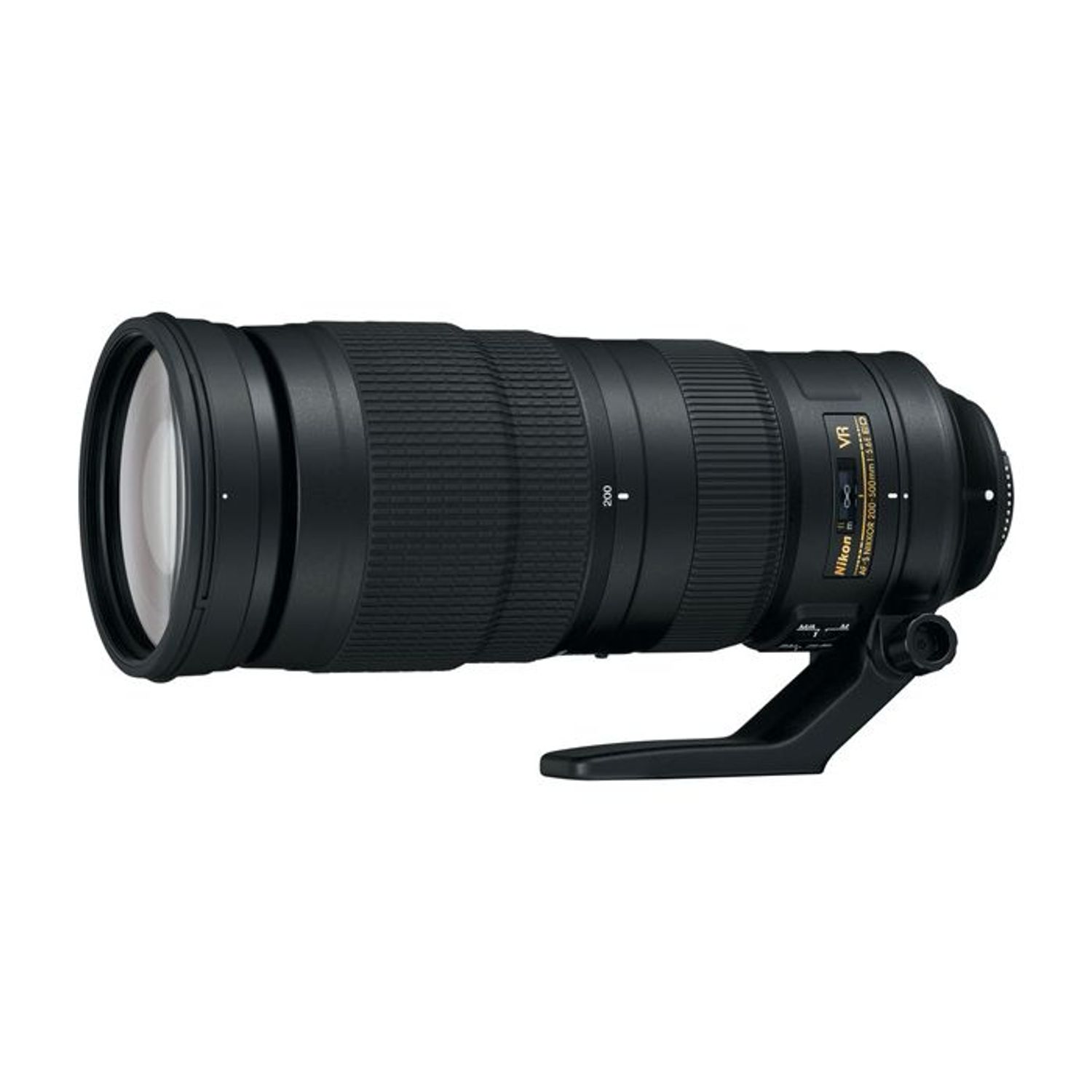 Nikon　AF-S NIKKOR 200-500mm f/5.6E ED VR NIKON Nikon AF-S NIKKOR 200-500mm f/5.6E ED VR Lente - Negro