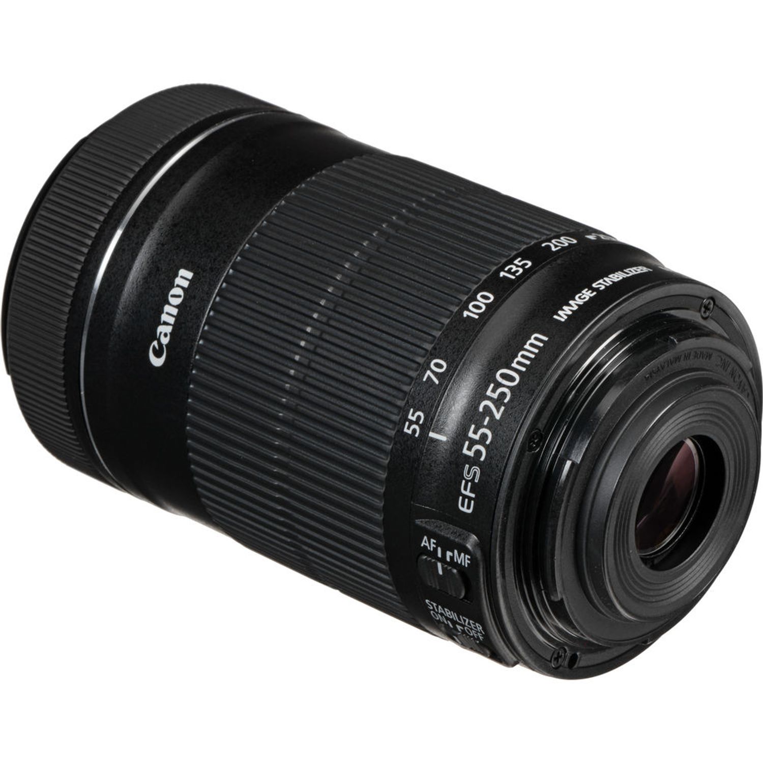 CANON Canon EF-S 55-250mm f/4-5.6 IS STM Lente Caja Blanca - Negro