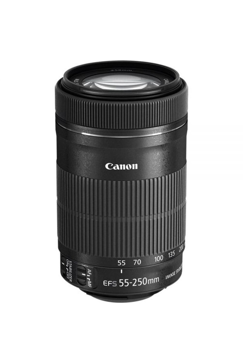 CANON Canon EF-S 55-250mm f/4-5.6 IS STM Lente - Negro | falabella.com