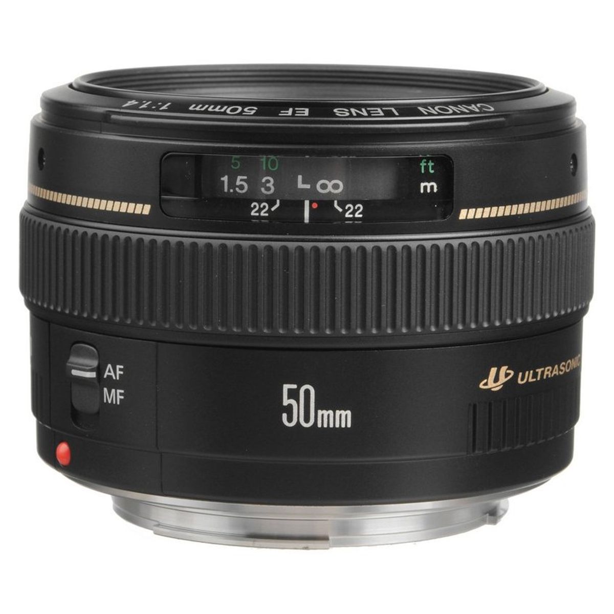 CANON - Canon EF 50mm f/1.4 USM Lente - Negro