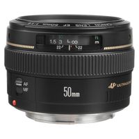 EF 50mm f/1.4 USM Lente - Negro