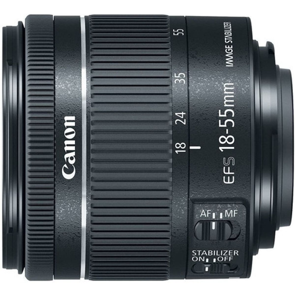 CANON - Canon EF-S 18-55mm f4-56 IS STM Lente Sin Caja Original - Negro