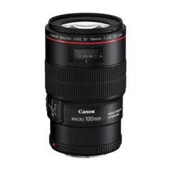 CANON - EF 100mm f/2.8L Macro IS USM Lente - Negro