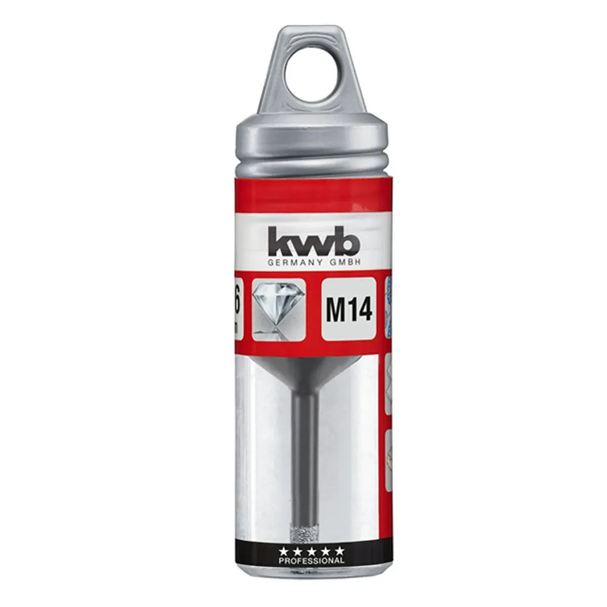 KWB - Sierra Copa Diamantada Para Esmeril M14 6mm Kwb 500206