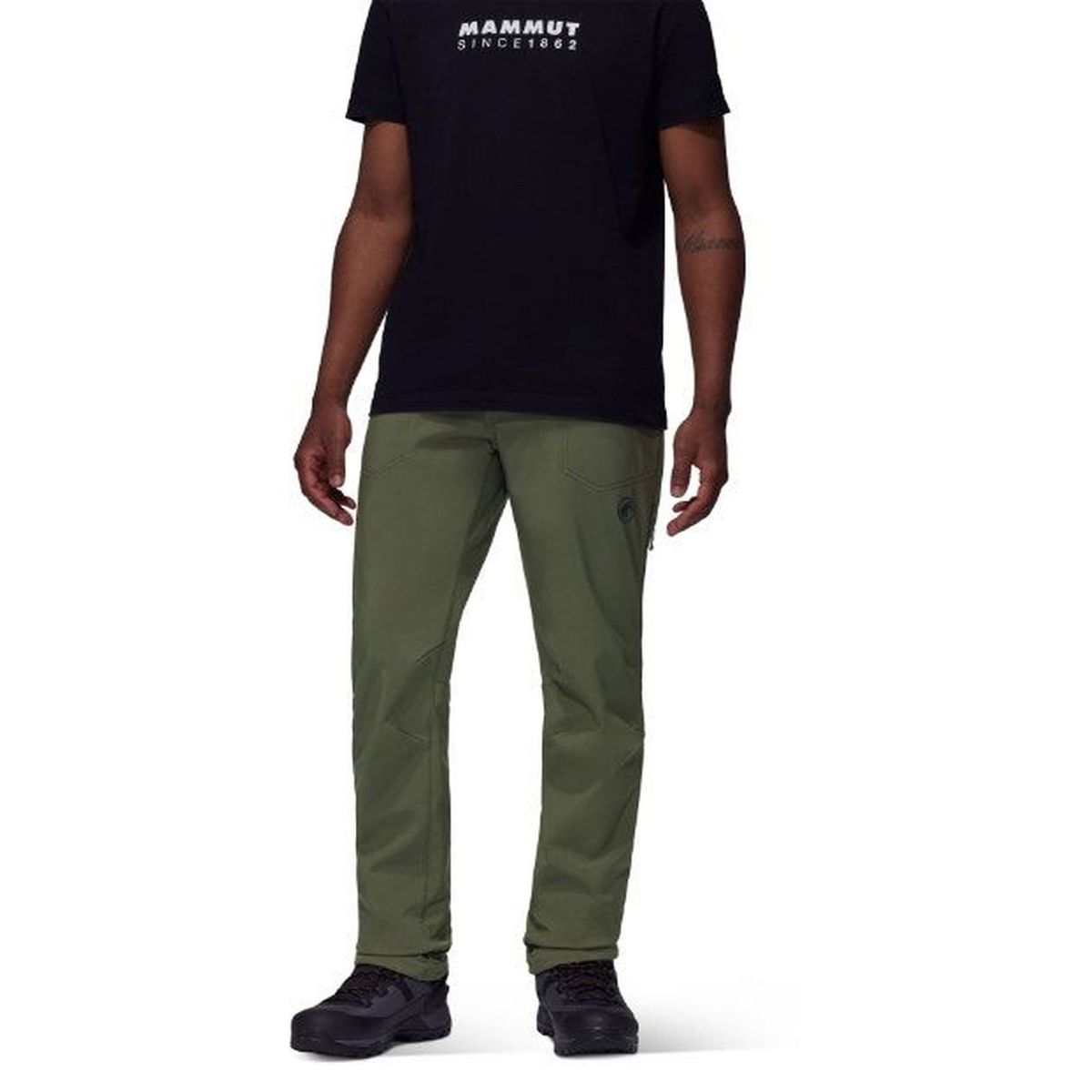 MAMMUT - Pantalón Hombre Mammut Runbold Winter So Pants Verde