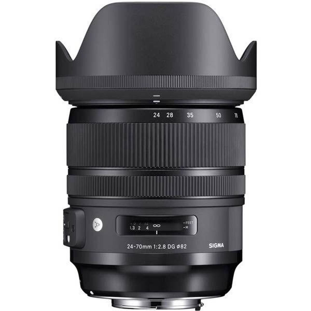 SIGMA - Sigma 24-70mm f/2.8 DG OS HSM Art Lente Para Canon EF - Negro