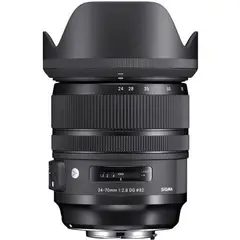 SIGMA - 24-70mm f/2.8 DG OS HSM Art Lente Para Canon EF - Negro