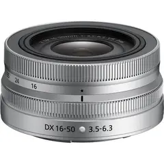 NIKON - NIKKOR Z DX 16-50mm f/3.5-6.3 VR Lente Caja Blanca - Plata